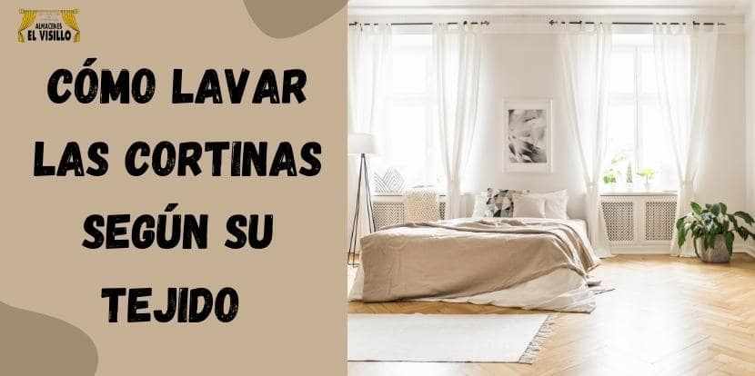 Cómo lavar las cortinas según su tejido