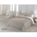 EDREDÓN COMFORTER SHERPA NEW MAKAY23 PIEDRA