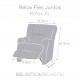 FUNDA SILLON RELAX PIES JUNTOS THOR