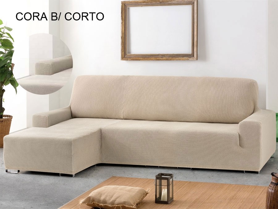 Funda chaise longue ajustable brazo corto Troya, Comprar Funda chai