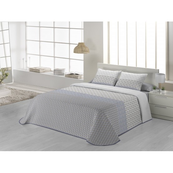 COLCHA BOUTI JAIPUR AZUL