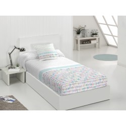 EDREDON AJUSTABLE MIAMI TURQUESA